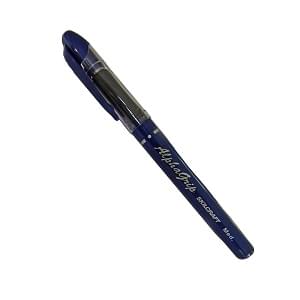 Alpha Grip Pen  Medium Point  Blue