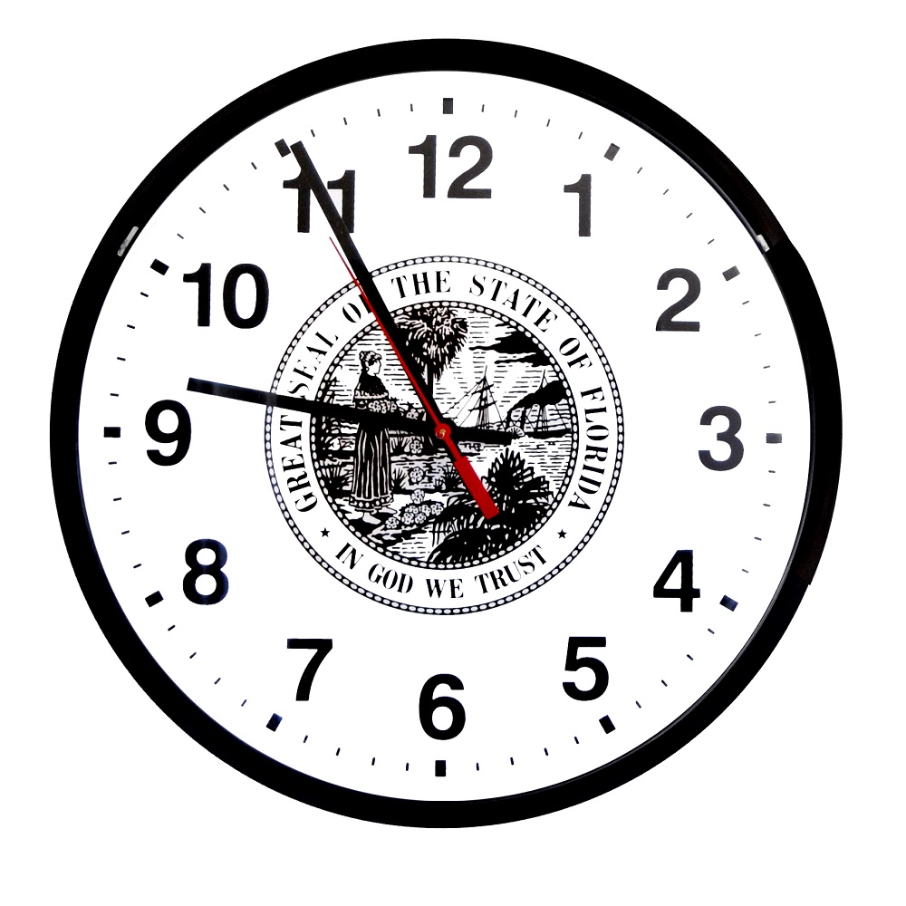 State Seal Clock