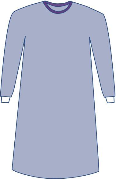 AAMI Level 3 Sterile Surgical Gown, L