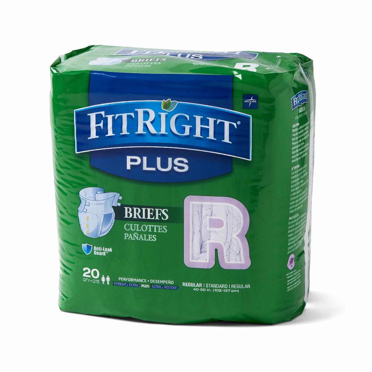 FitRight Plus Briefs, Regular
