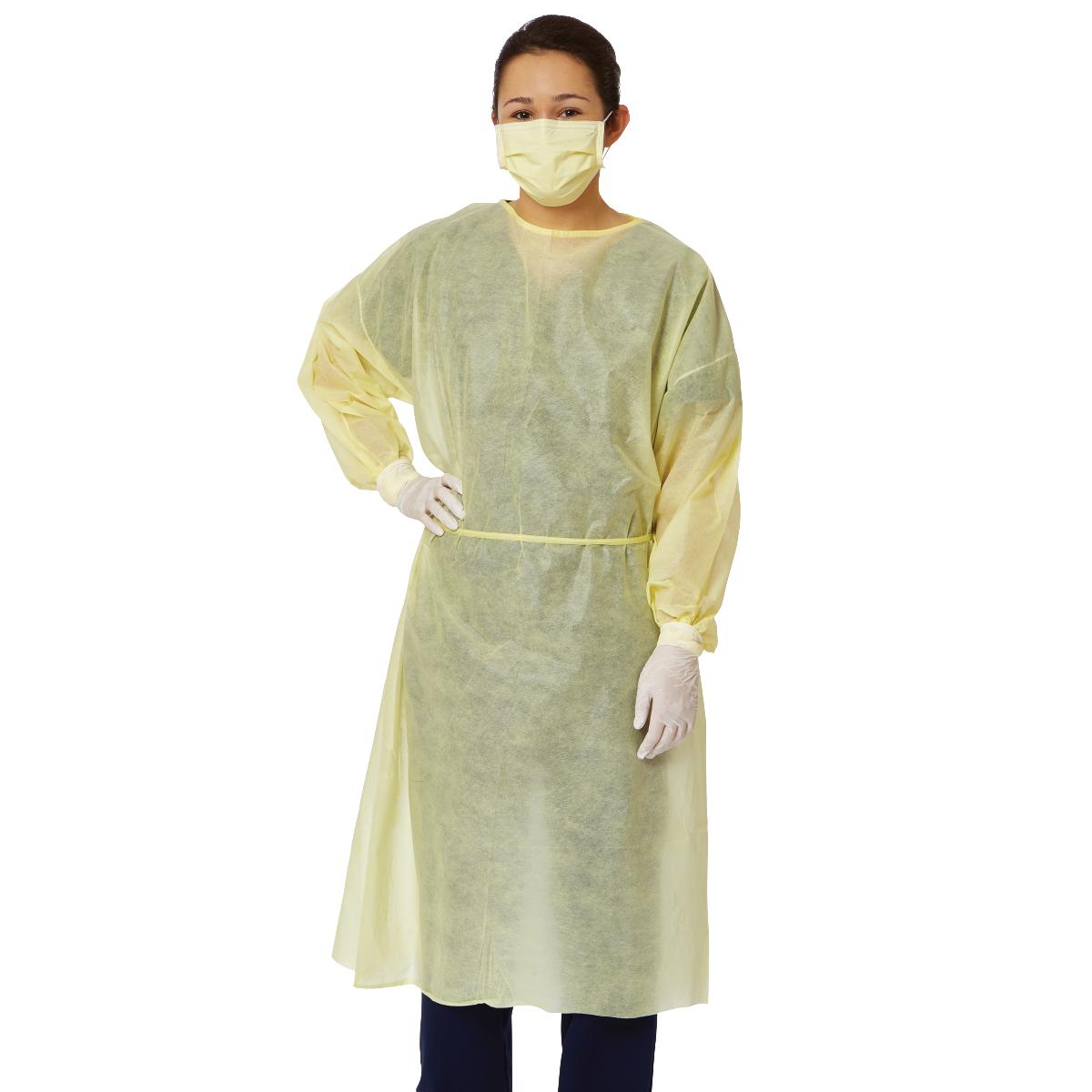 AAMI Level 1 Isolation Gown, Elastic Wrist, XL