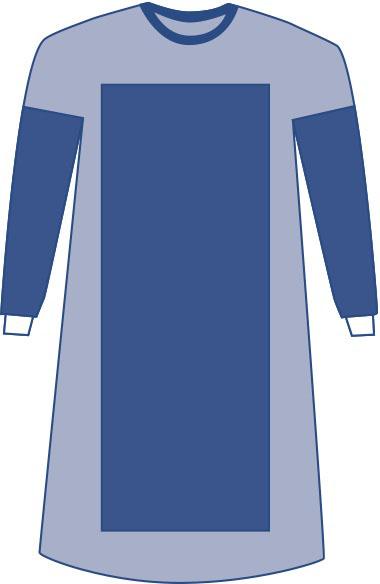 AAMI Level 4 Non-Sterile Surgical Gown, L