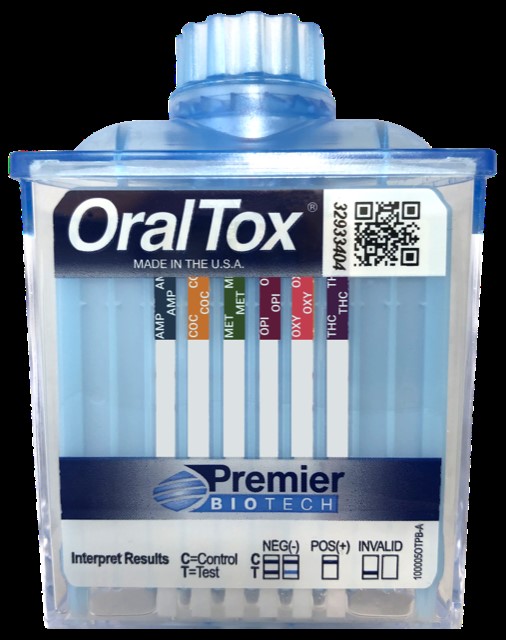 6 Panel OralTox - AMP/COC/mAMP/OPI/OXY/THC