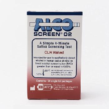 ALCO-Screen Saliva Alcohol .02 Test